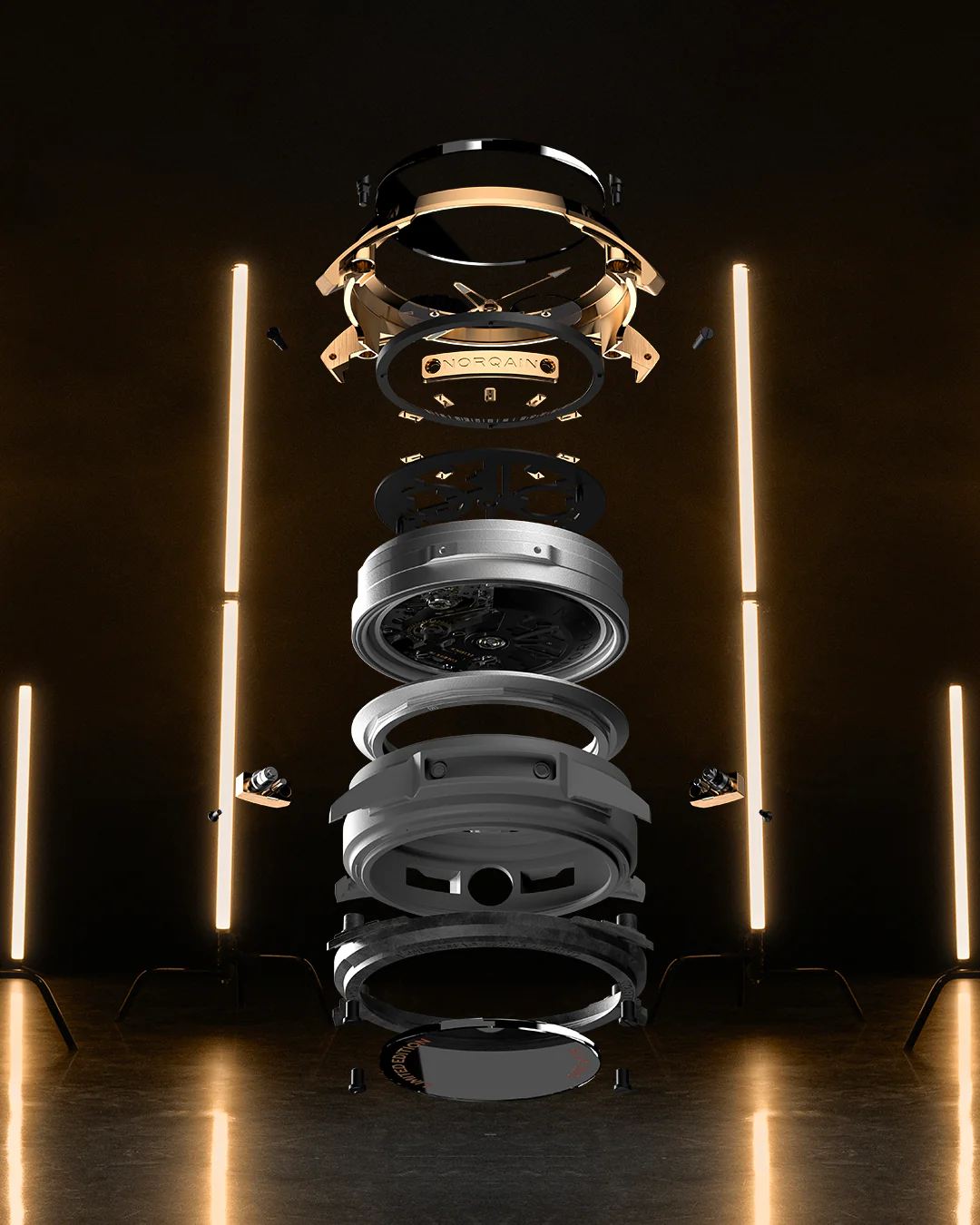 Wild ONE Skeleton Chrono Red Gold Edizione Limitata - Image 6